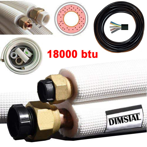 Tubo rame 18000 btu - , 5kw