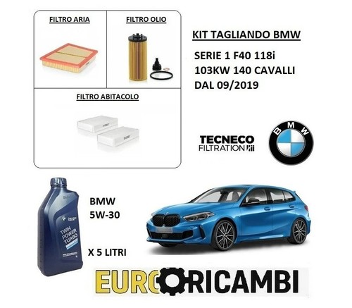 Kit tagliando filtri olio - kit,