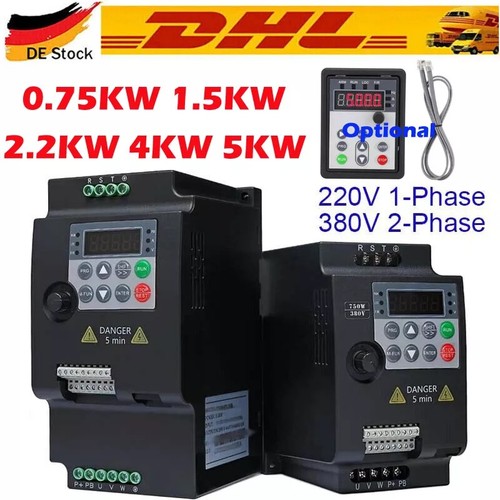 230v 380v 5kw - 230v, 2.2kw