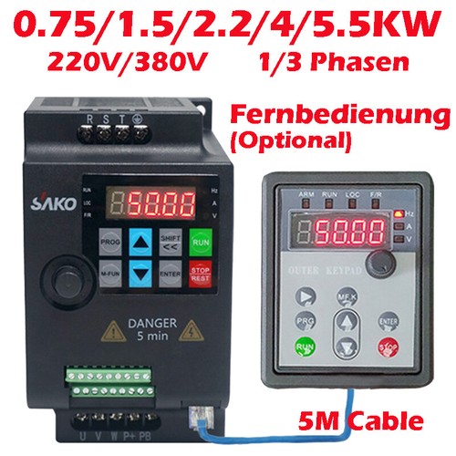 230v 380v 5kw 2kw 4kw - 230v, 2.2kw